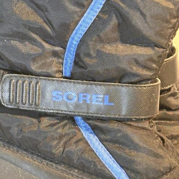 Sorel Men 7 EU 40 Black Blue Snow Winter Boots Insulated Waterproof With Strap main image 7